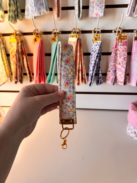 Flower Blossoms Wristlet