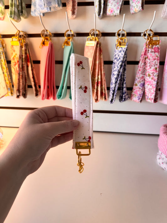 Cherries Wristlet