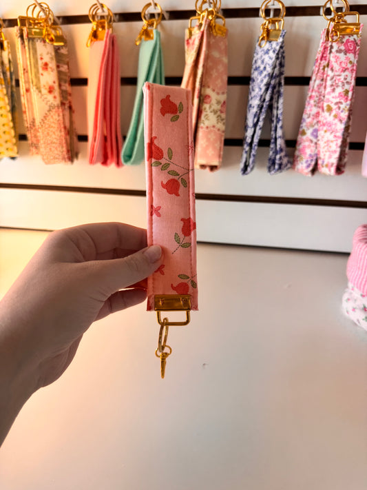 Pink Tulips Wristlet (Limited Edition)