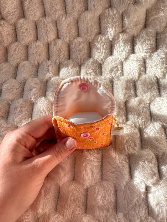 Orange Floral AirPods Case (Limited Edition)