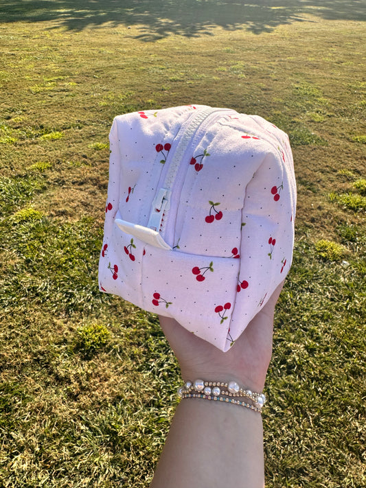 Cherries Makeup Bag