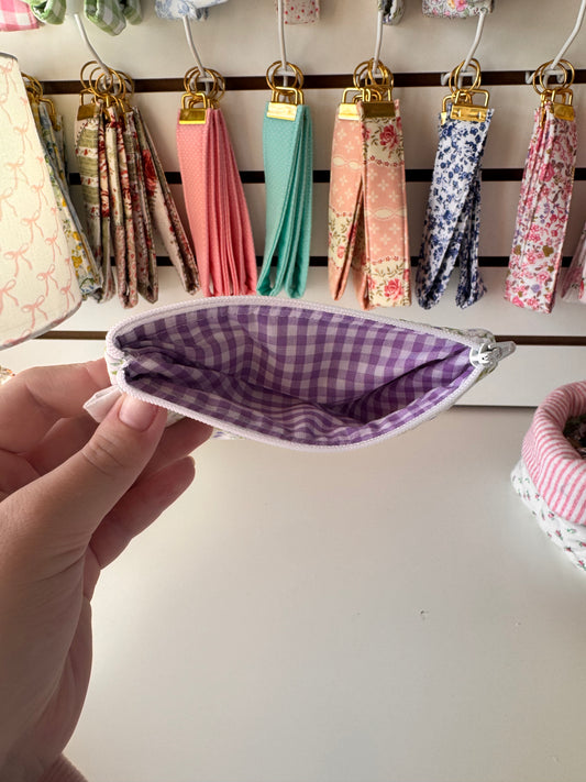 Purple Flowers Wallet