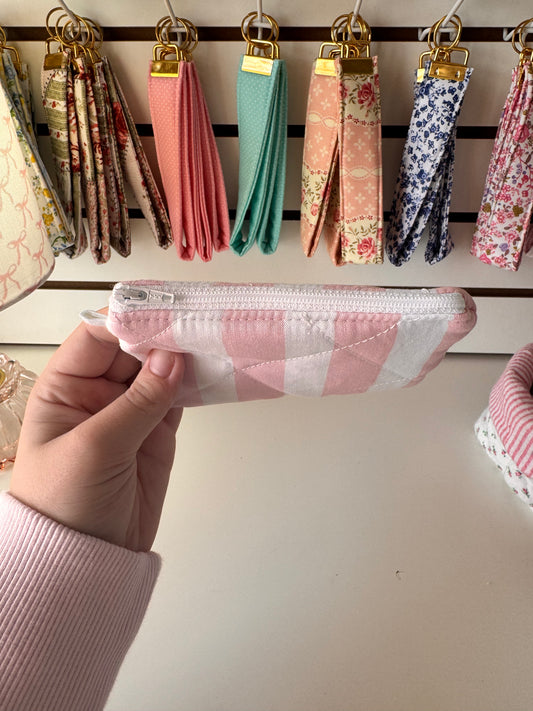 Pink Stripe Wallet