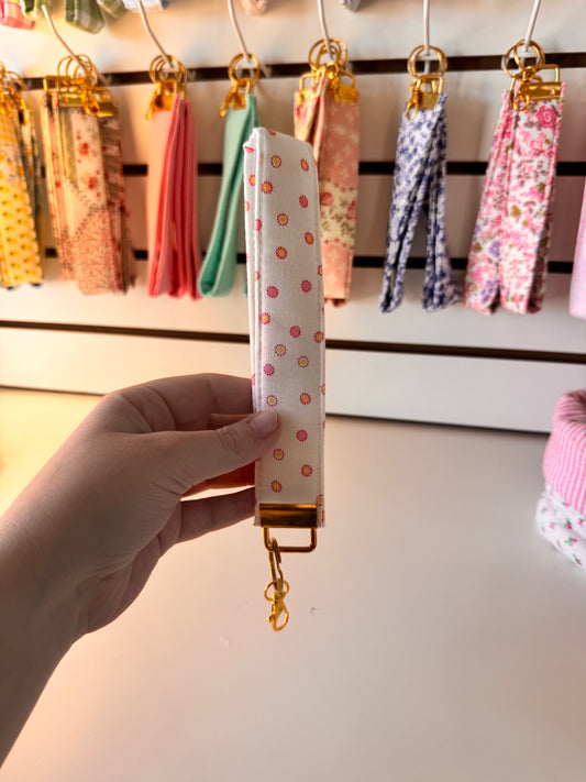 Pink Dotted Wristlet (Limited Edition)