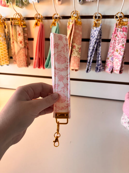 Pink Design Wristlet