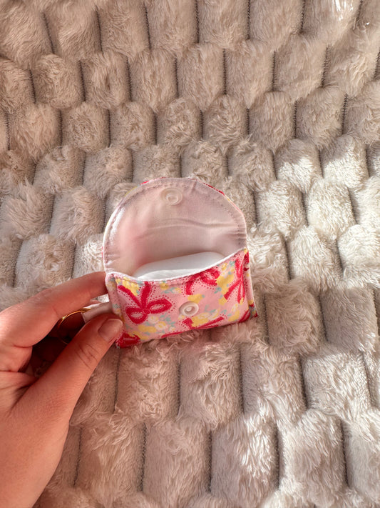 Bright Pink Flowers AirPods Case (Limited Edition)