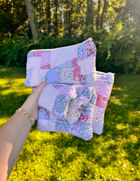 "All Stitched Up" Scrap Pouches