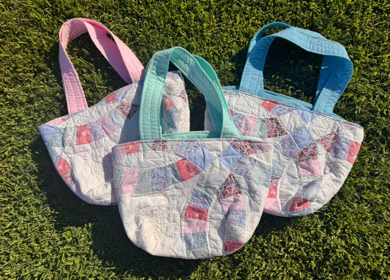 "All Stitched Up" Mini Totes (Limited Edition)