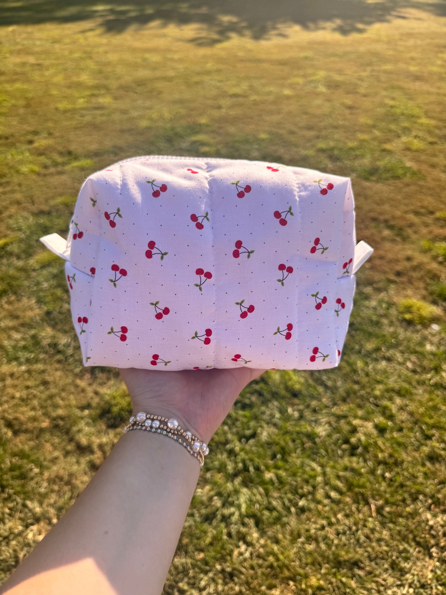 Cherries Makeup Bag