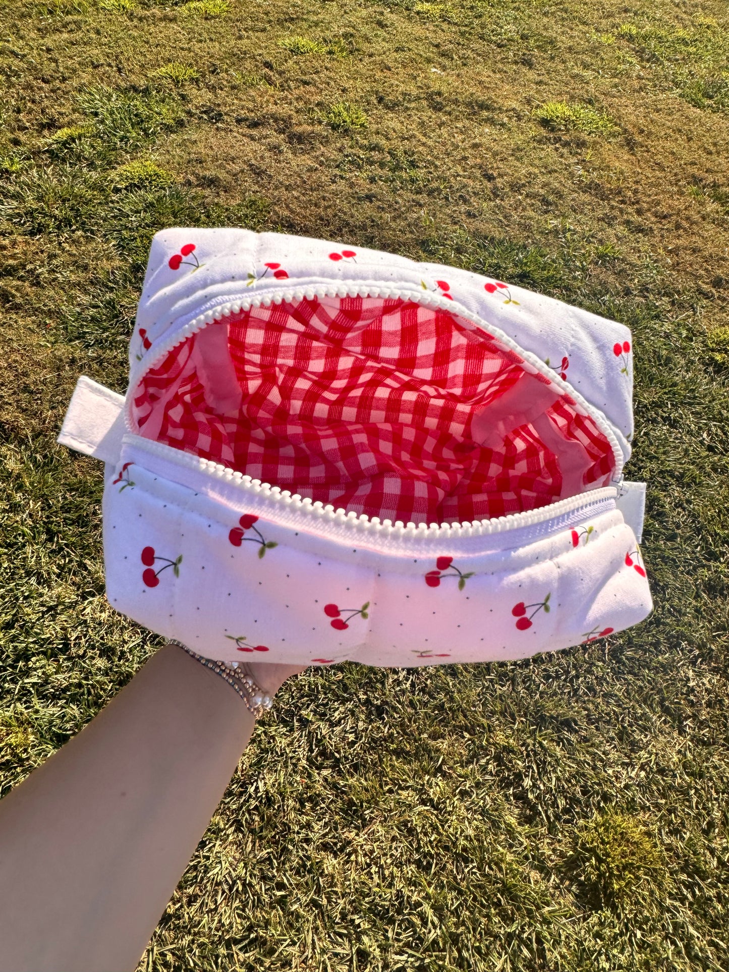 Cherries Makeup Bag