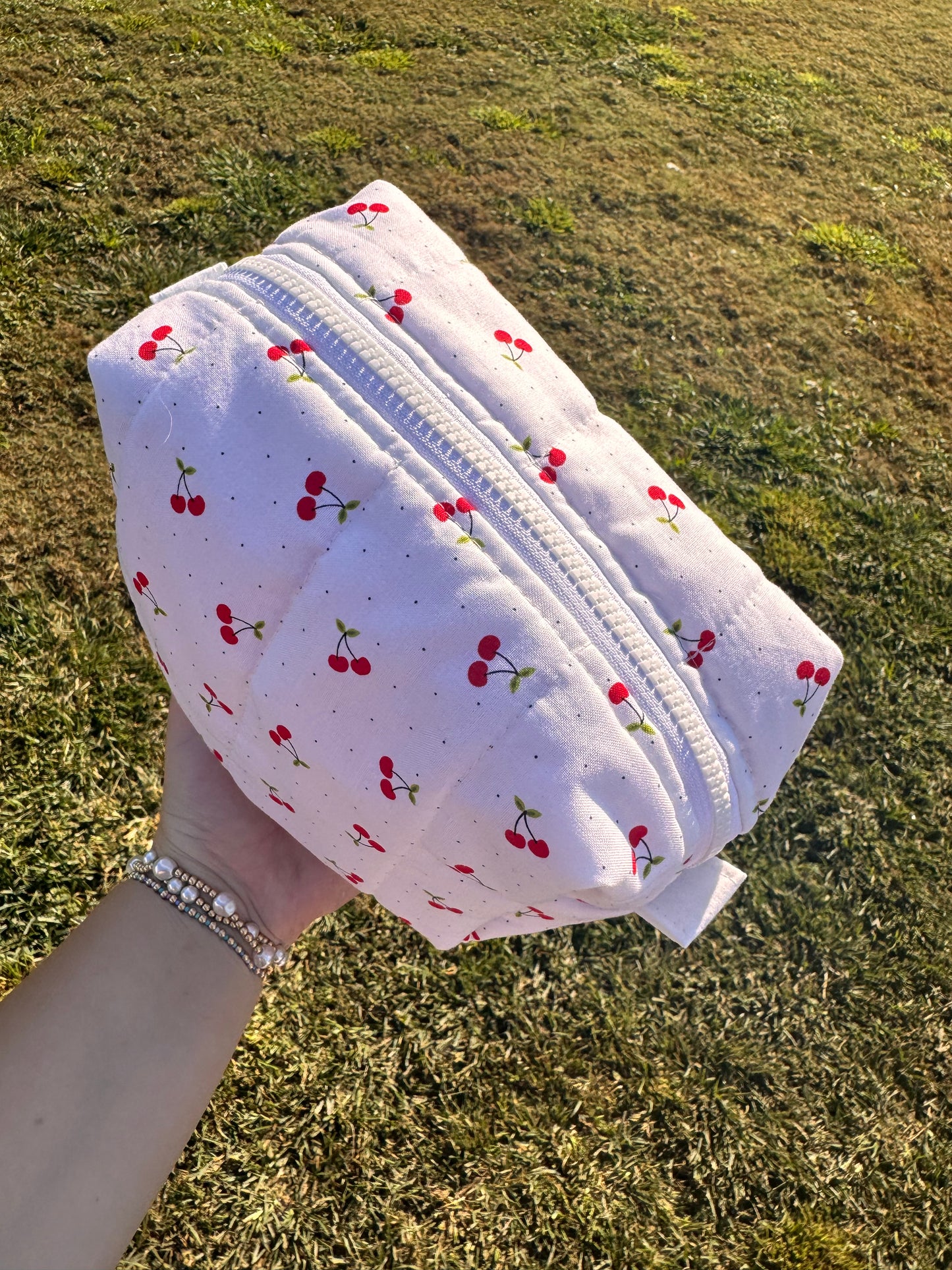 Cherries Makeup Bag
