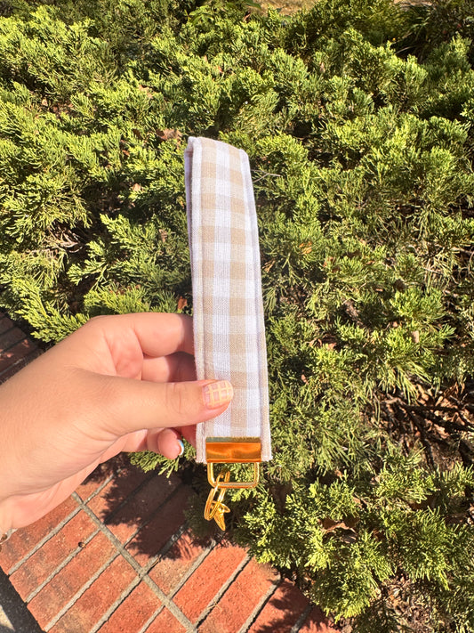 The Flannel Wristlet