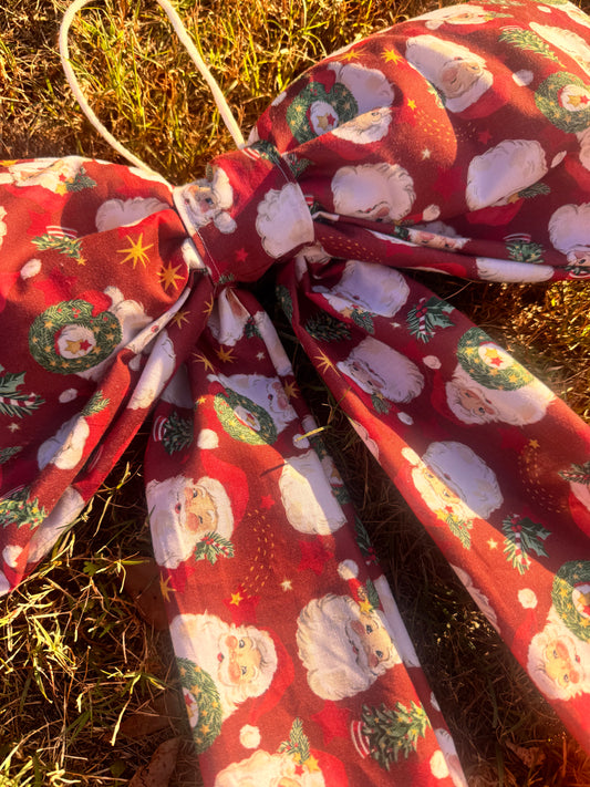 Santa Big Bow