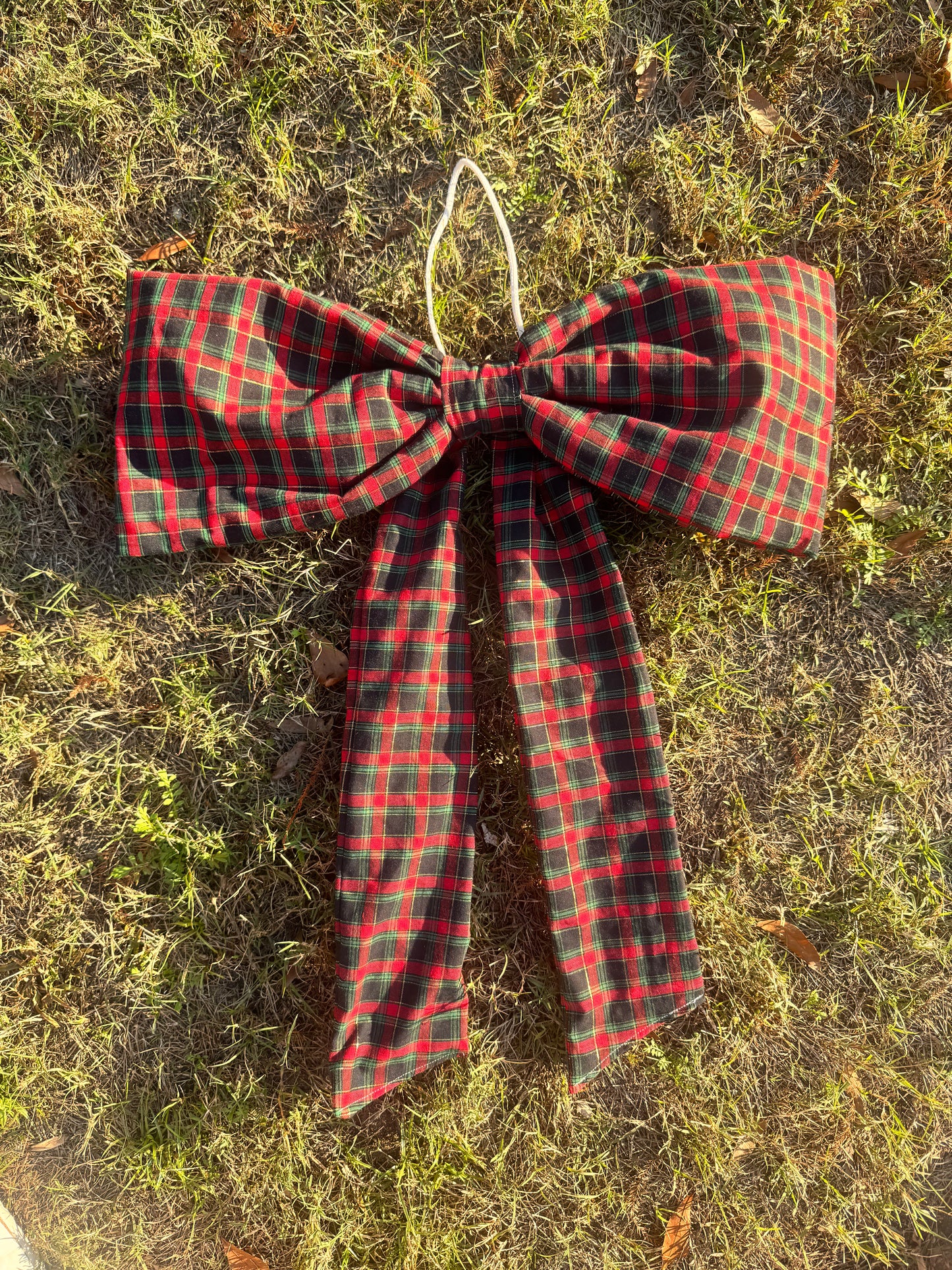 Christmas Plad Big Bow