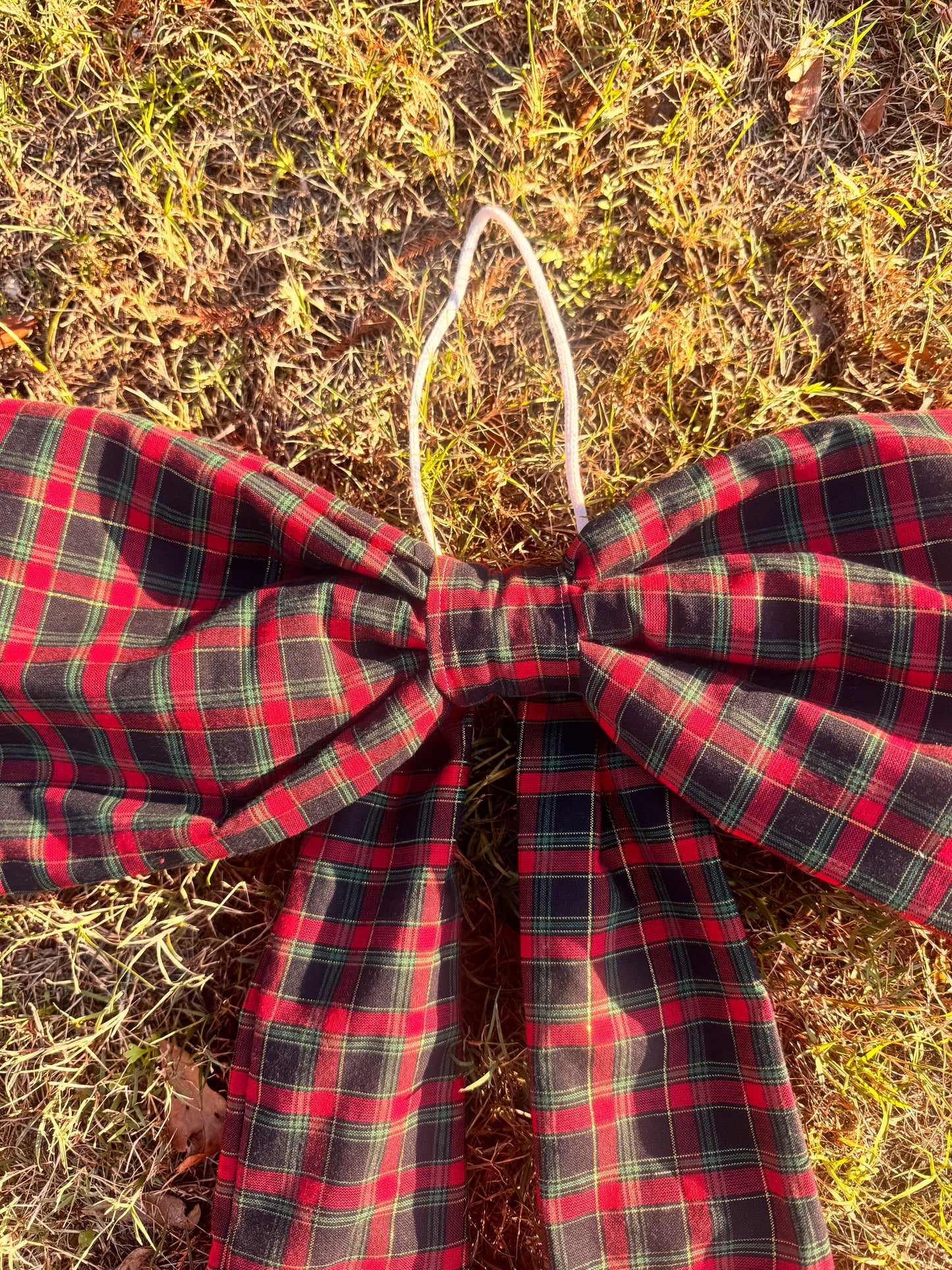 Christmas Plad Big Bow