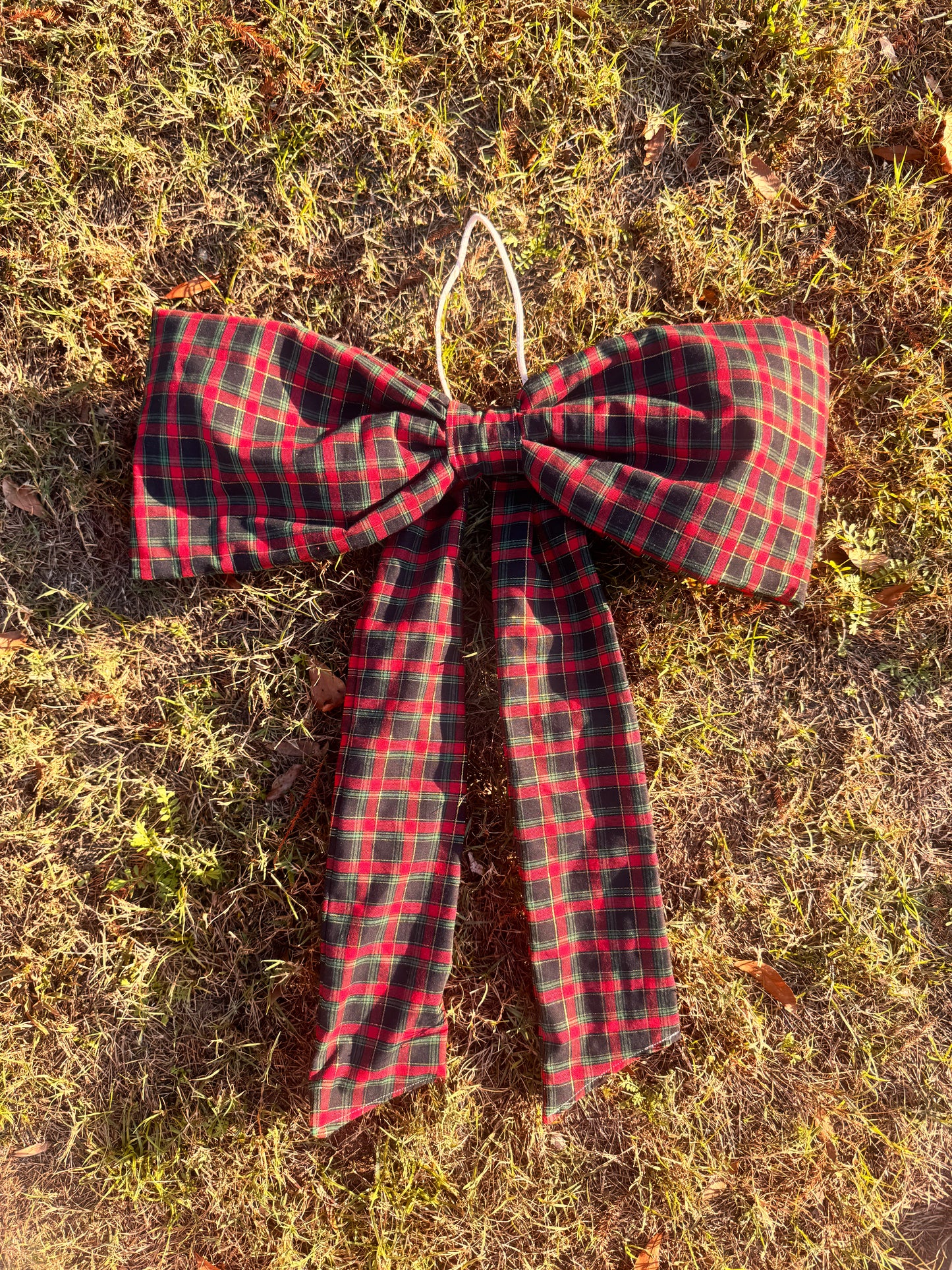 Christmas Plad Big Bow