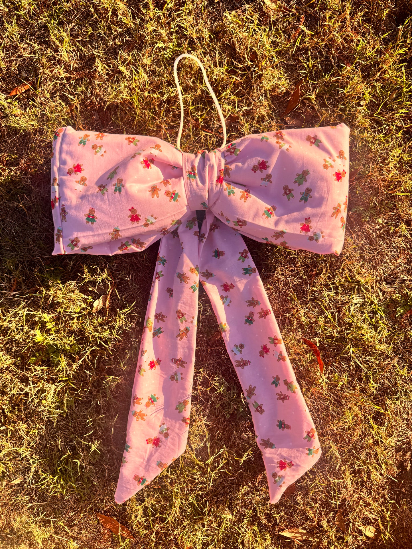 Pink Gingerbread Big Bow