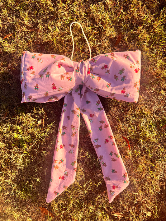Pink Gingerbread Big Bow