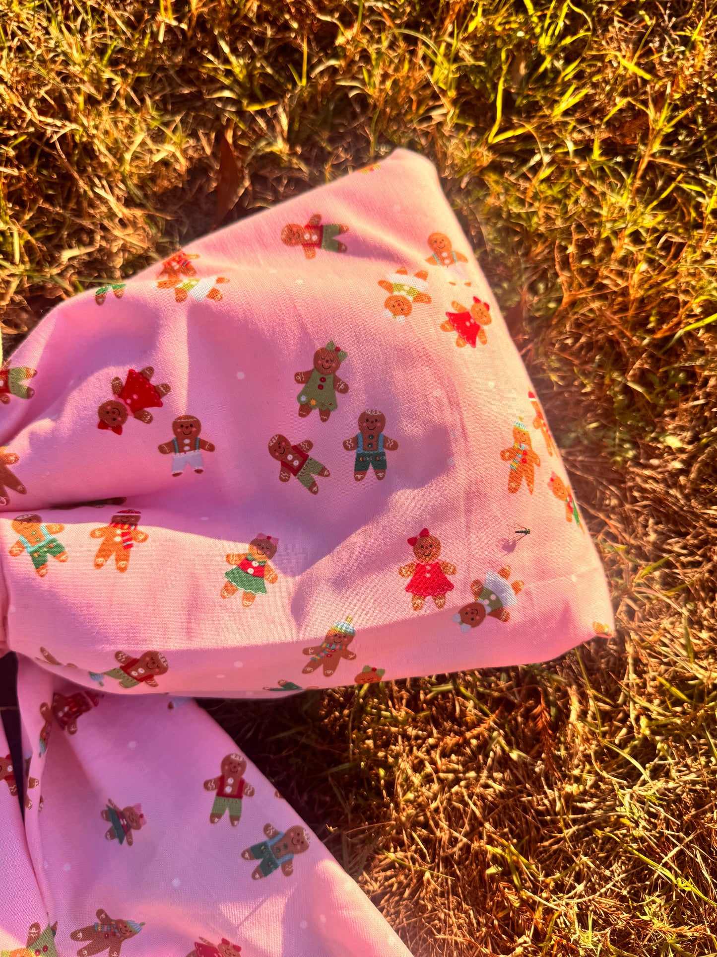 Pink Gingerbread Big Bow