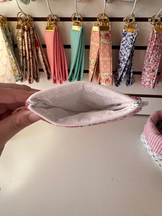 Pink Floral Wallet