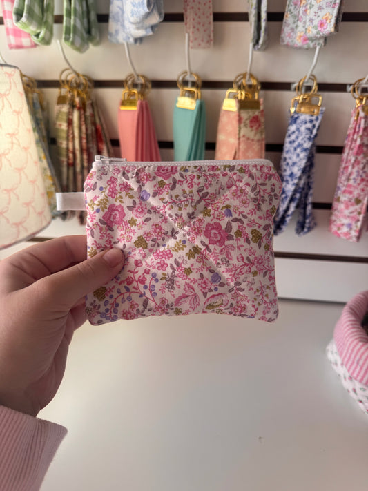 Pink Floral Wallet