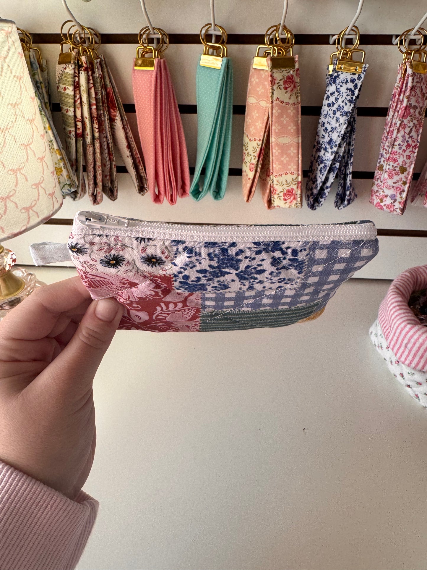 Patchy Floral Wallet