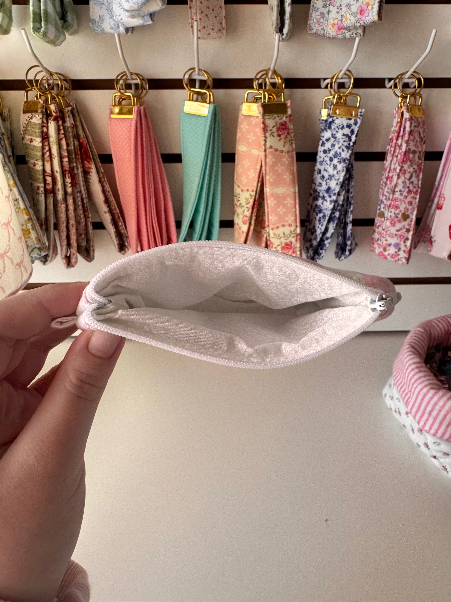 Pink Stripe Wallet